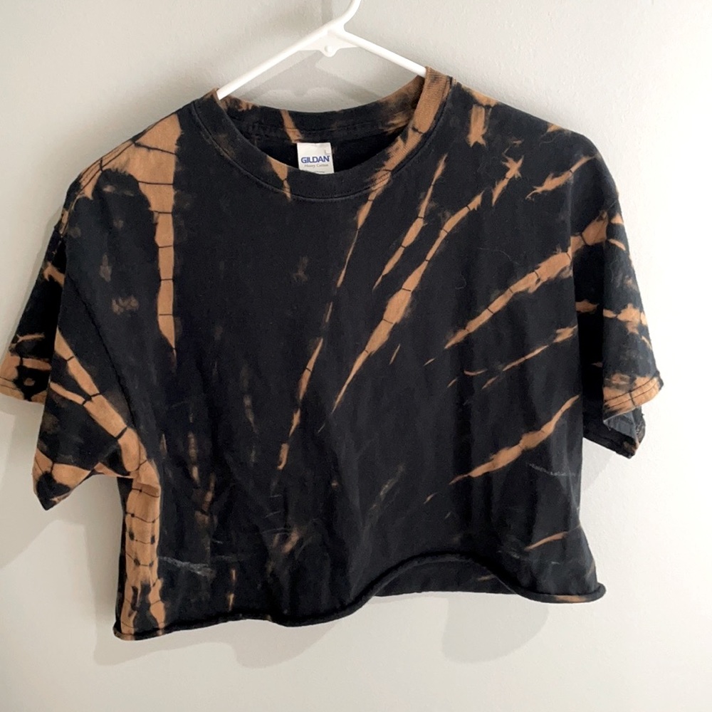 Crop top Tie-Dye shirt
